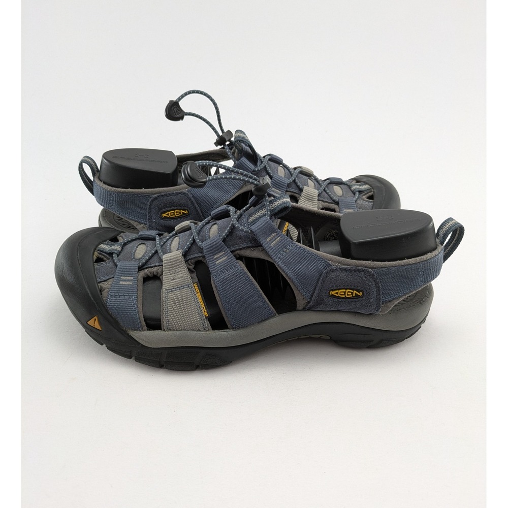 Mens Keen Newport H2 Blue Leather Waterproof Outdoor Hiking Sandals Size 10‎